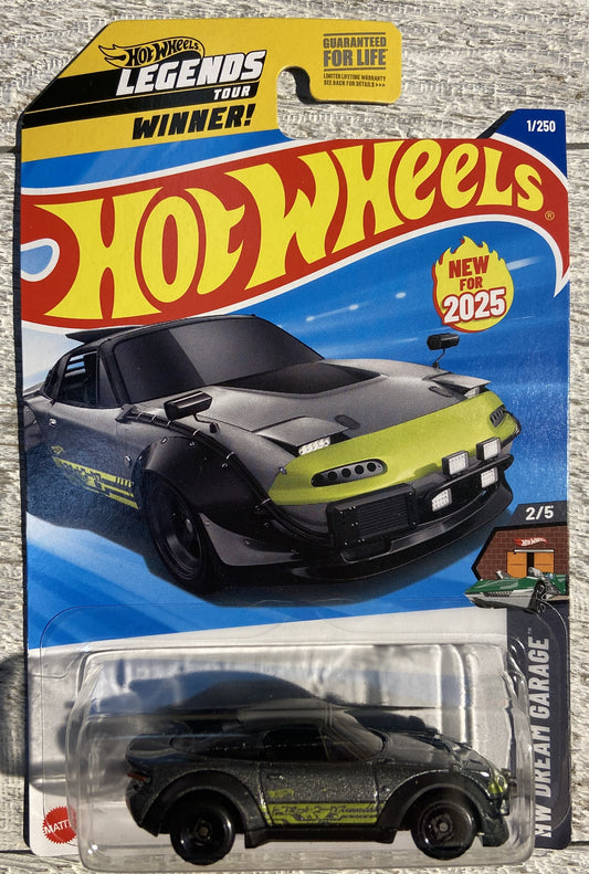 2025 Hot Wheels #1 Mazda MX-5 Miata GRAY