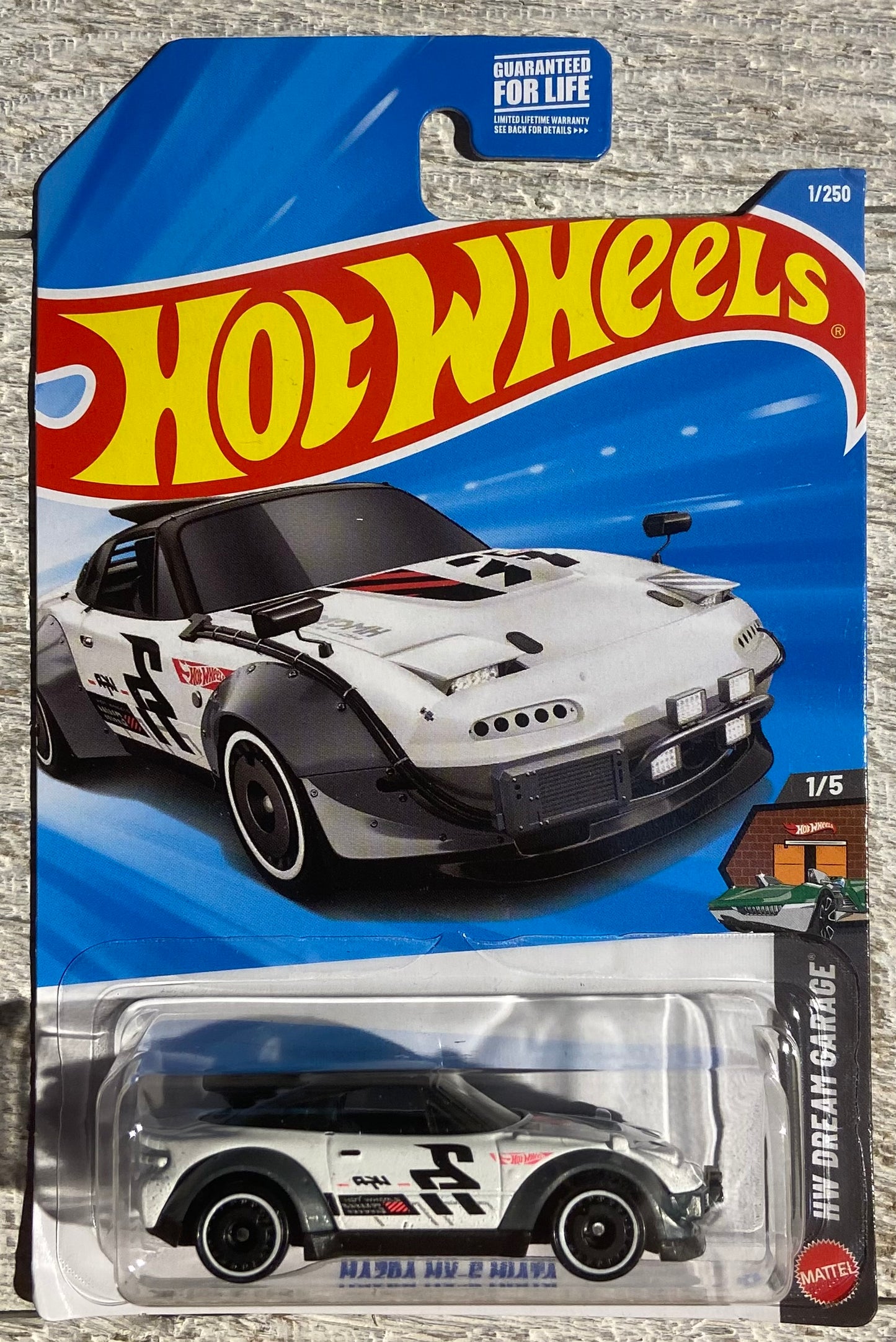 2026 Hot Wheels #1 Mazda MX-5 Miata WHITE