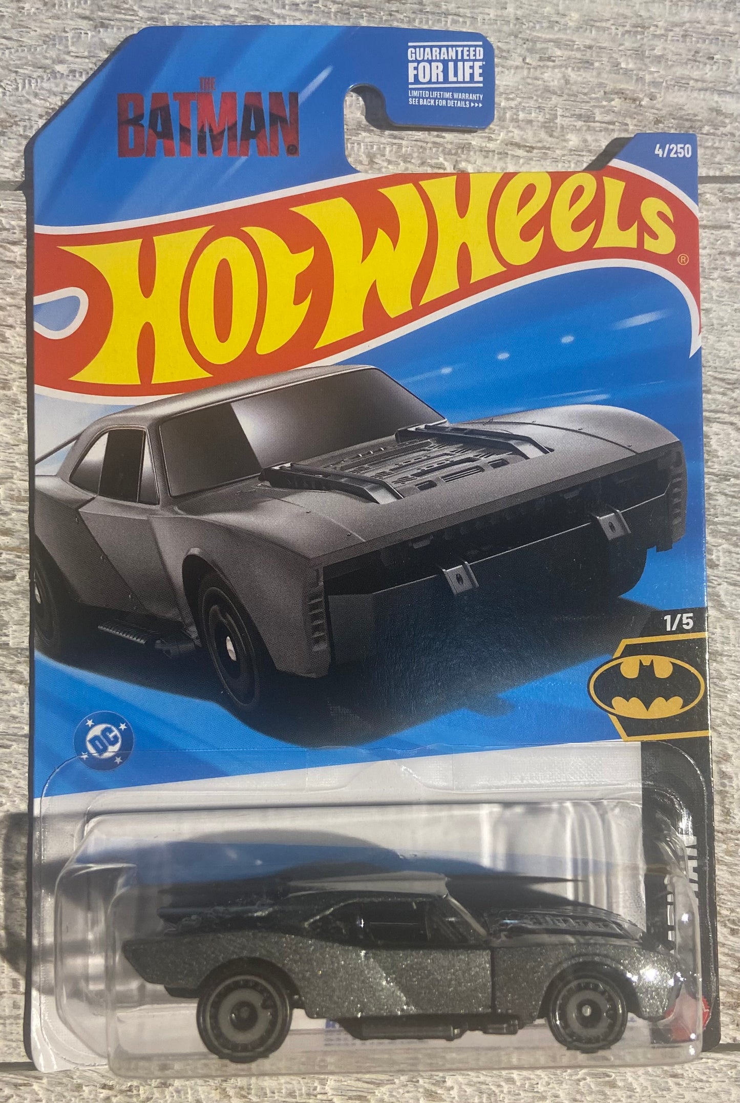 2026 Hot Wheels #4 Batmobile GRAY