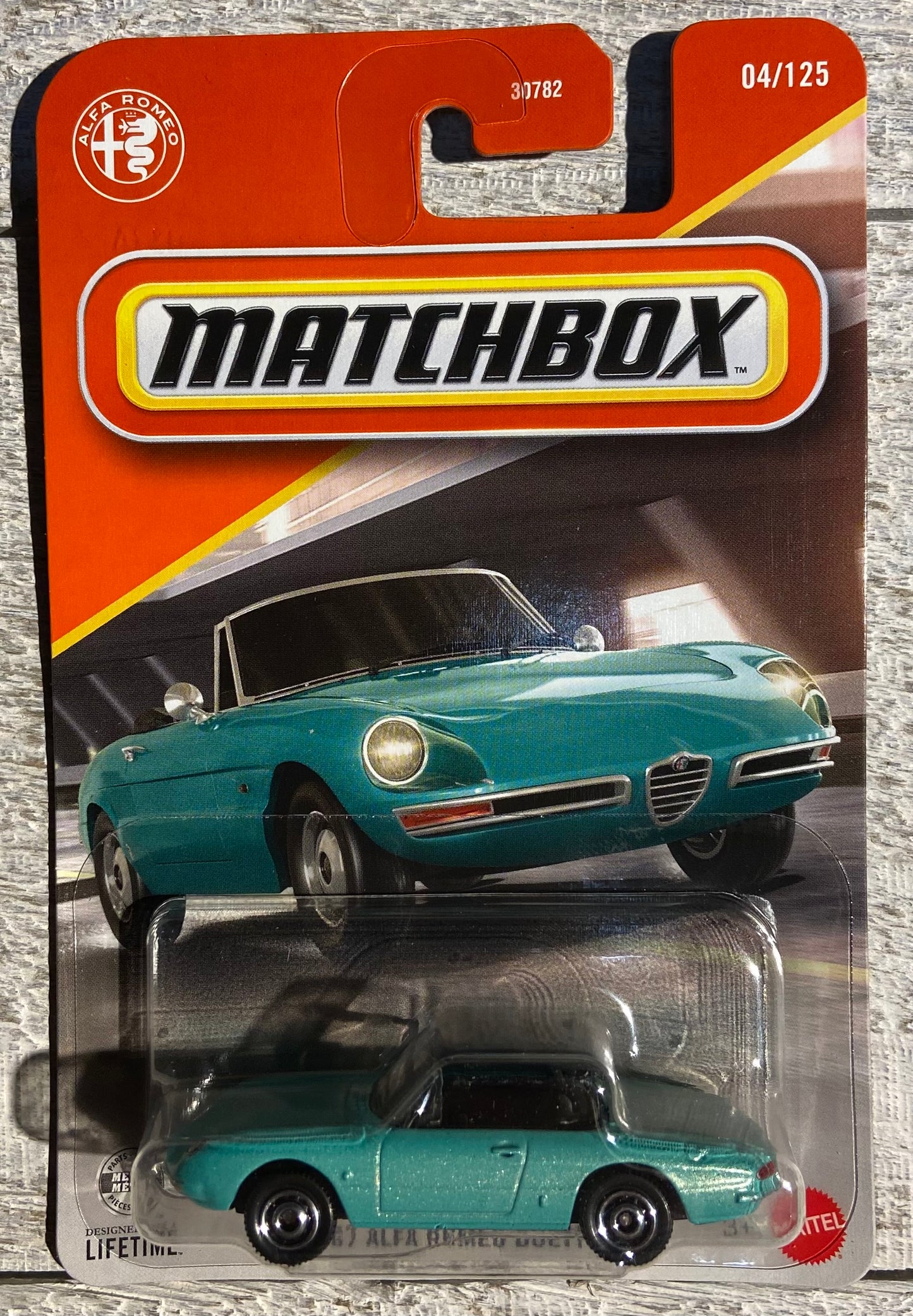 2026 Matchbox #4 67 Alfa Romeo Duetto
