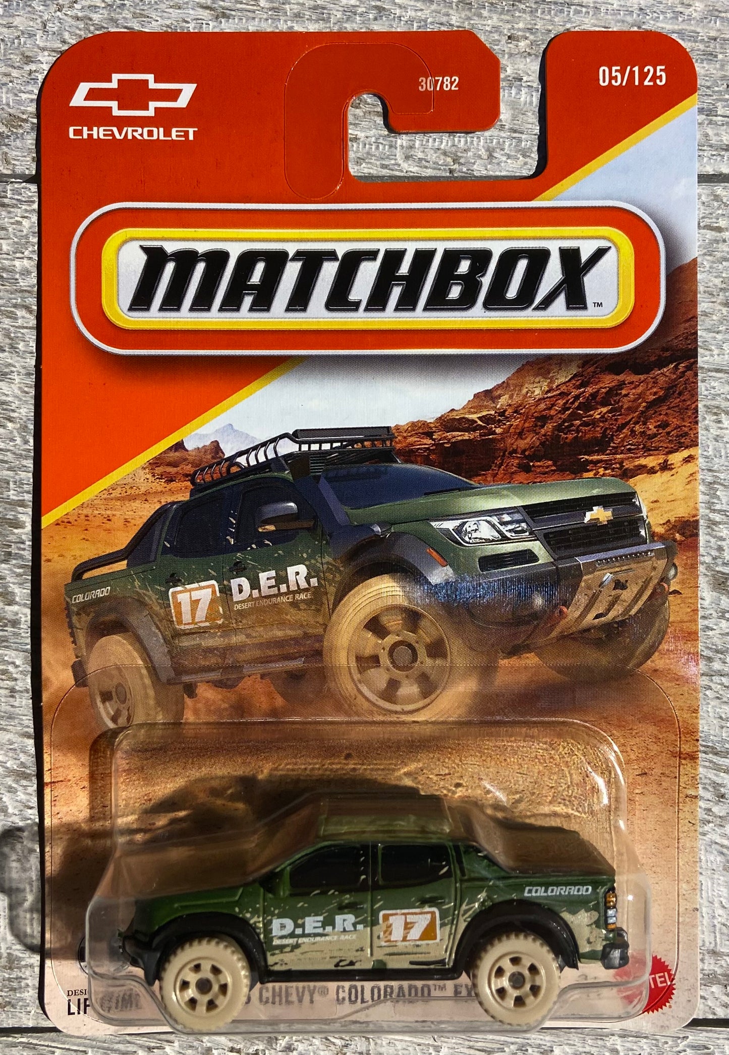 2026 Matchbox #5 2016 Chevy Colorado Extreme