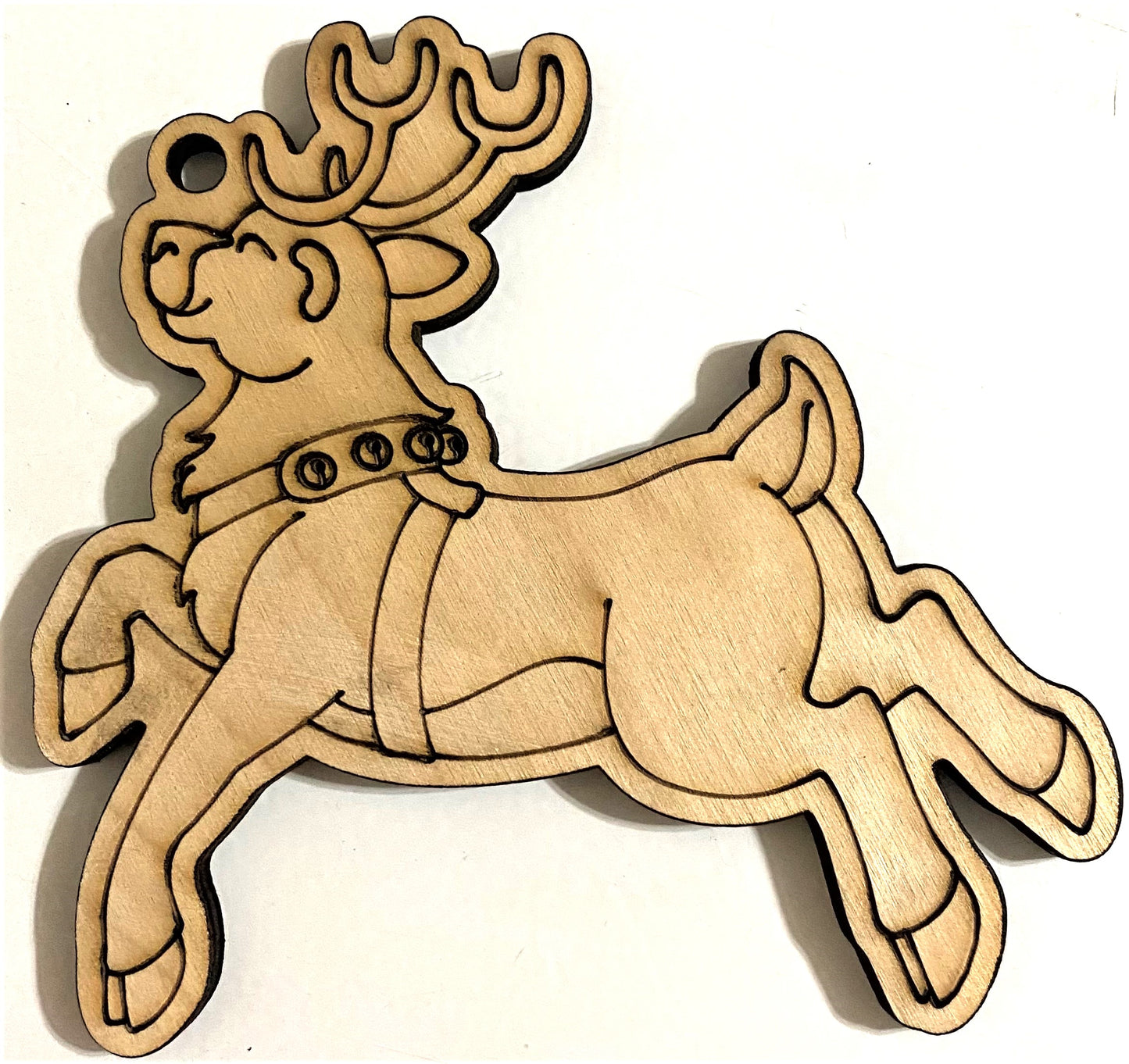 Ready to Paint Plywood Shape - Reindeer 2 - S007