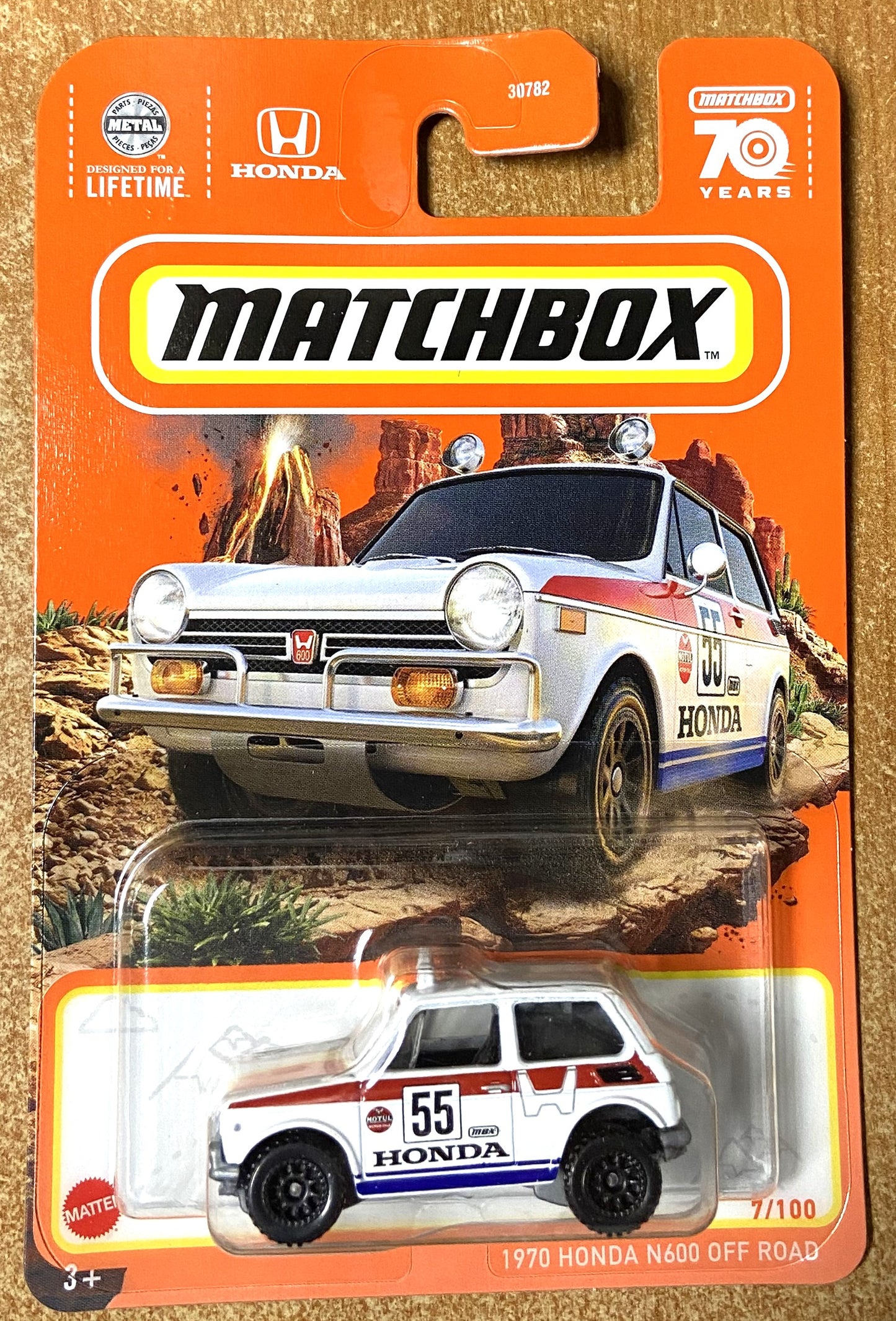 2023 Matchbox #7 1970 Honda N600 Off Road