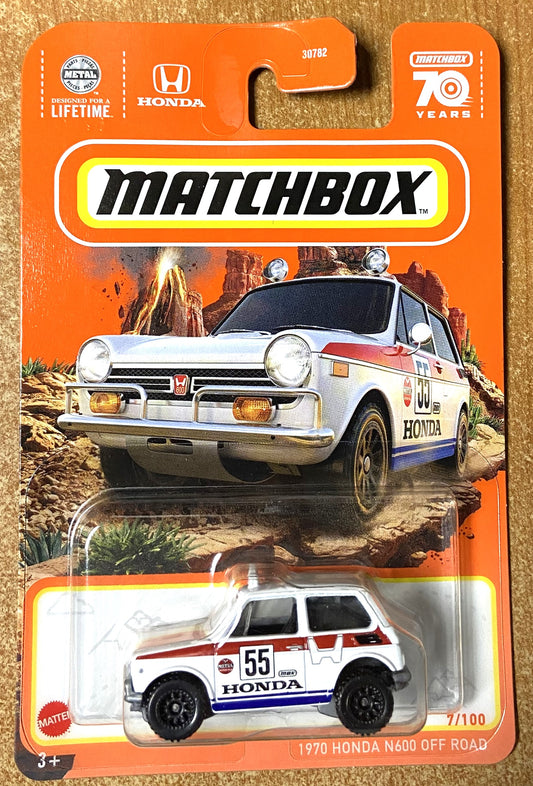 2023 Matchbox #7 1970 Honda N600 Off Road
