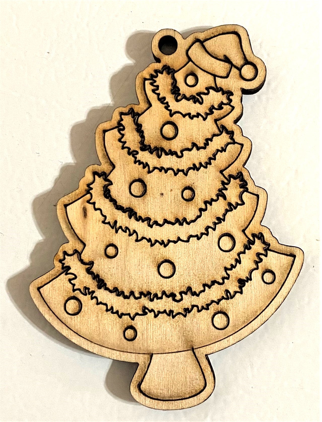 Ready to Paint Plywood Shape - Christmas Tree - S008