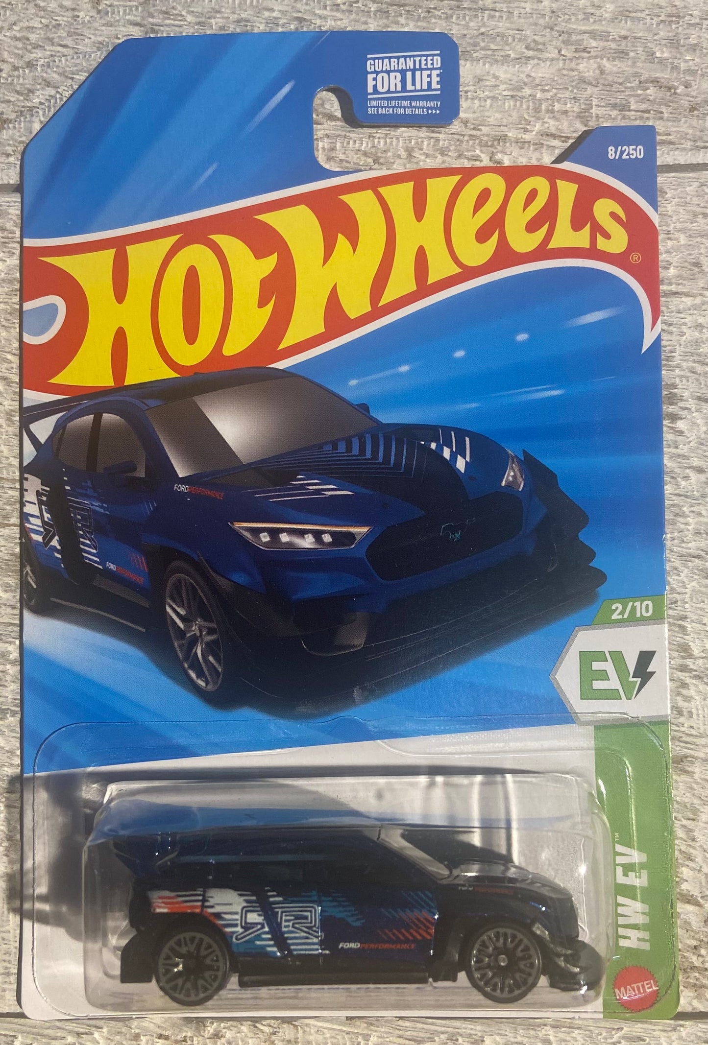 2026 Hot Wheels #8 Ford Mustang Mach E 1400 BLUE