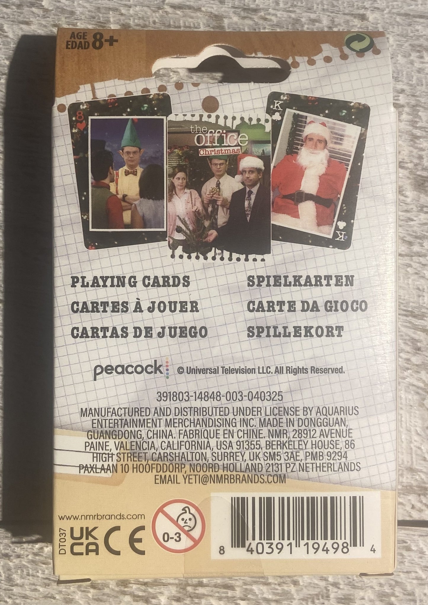 The Office Christmas - Playing Cards