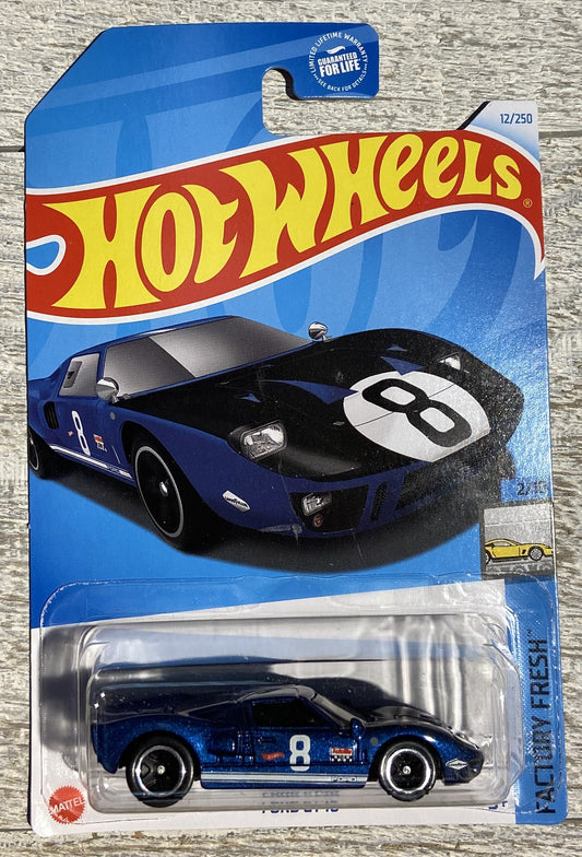2024 Hot Wheels #12 Ford GT40 BLUE