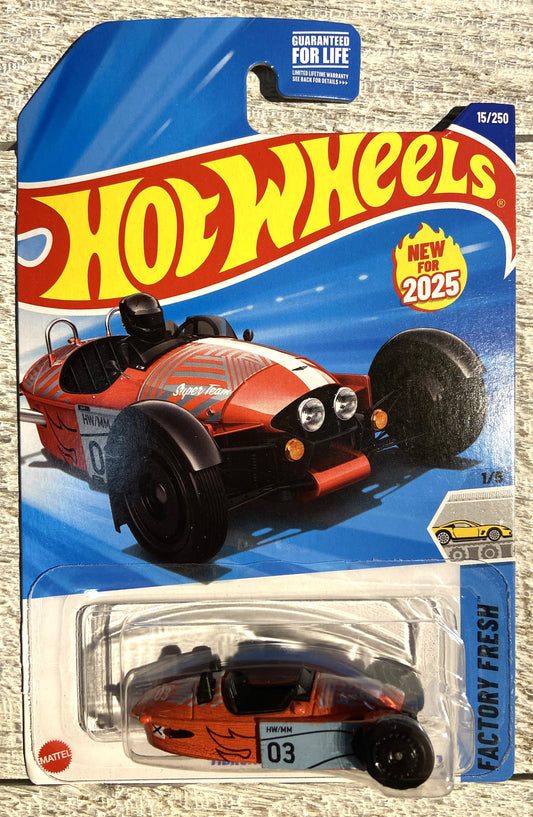 2025 Hot Wheels #15 Morgan Super 3 ORANGE