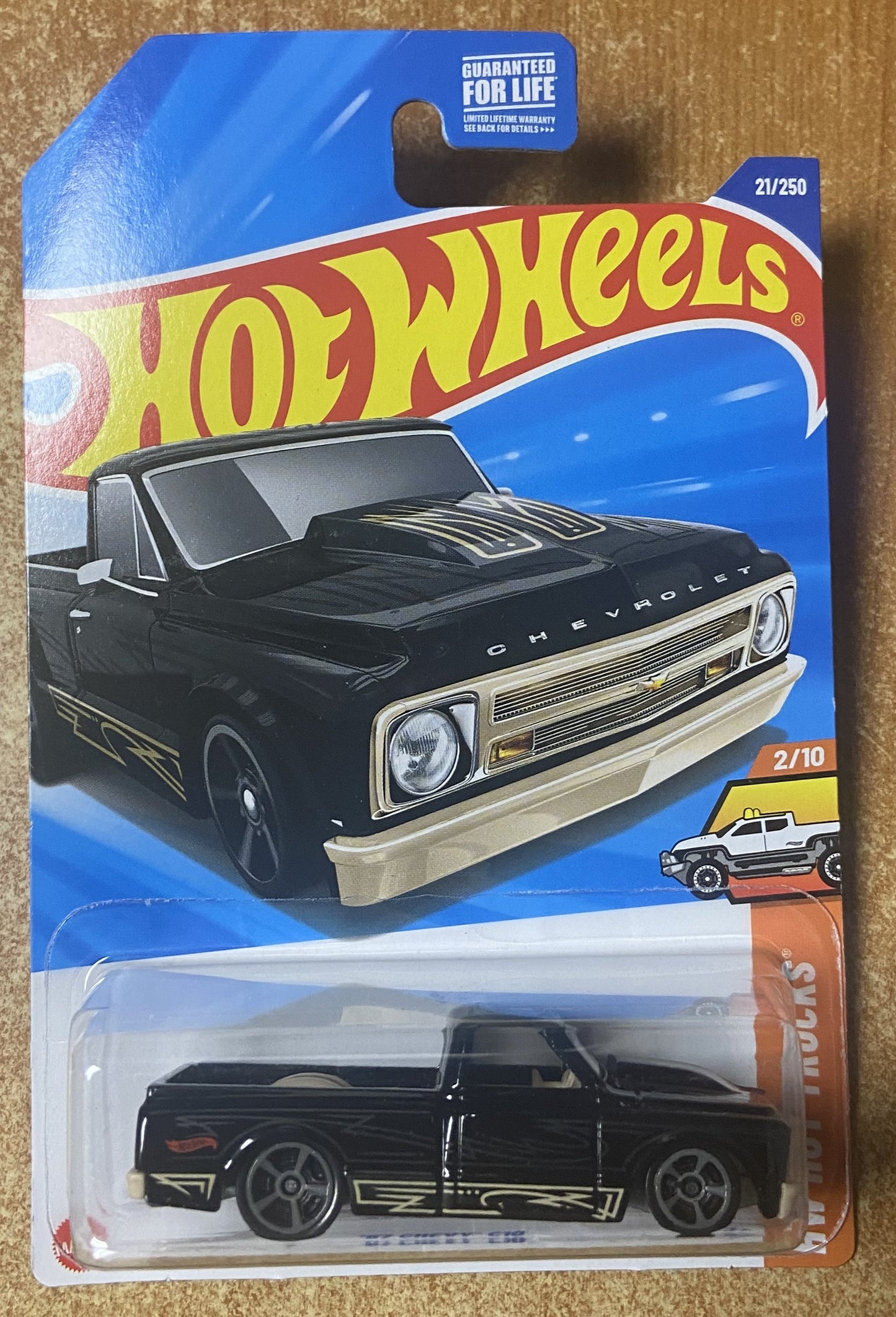 2025 Hot Wheels #21 67 Chevy C10 BLACK