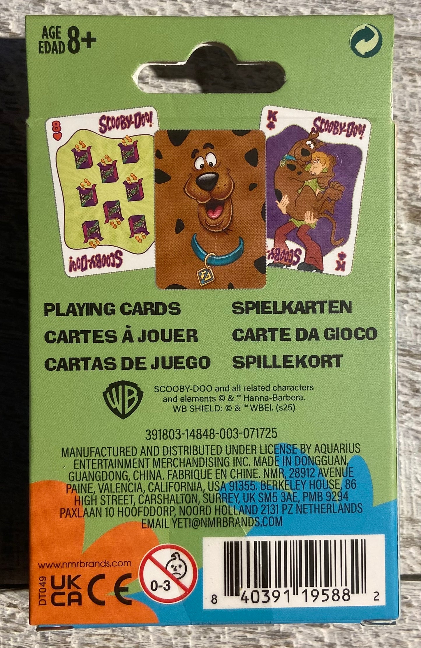 Scooby Doo - Playing Cards