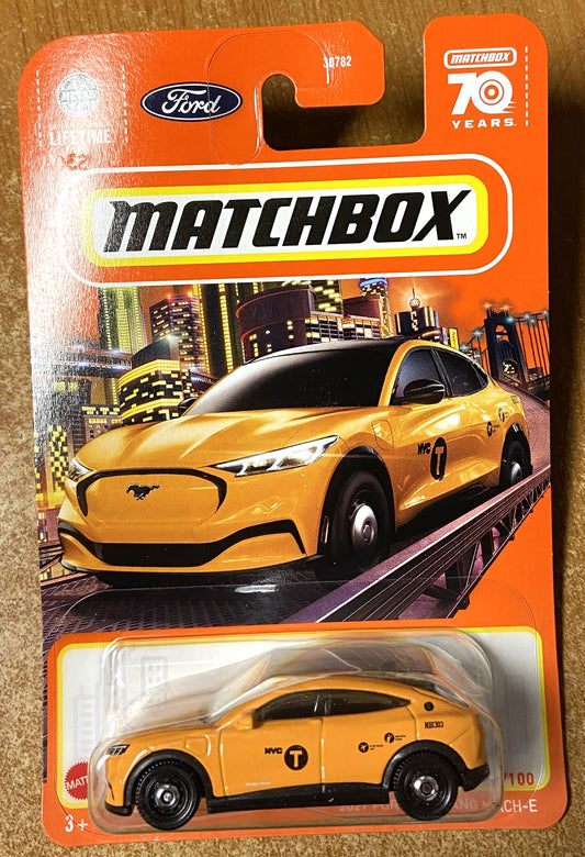 2023 Matchbox #22 2021 Ford Mustang Mach E