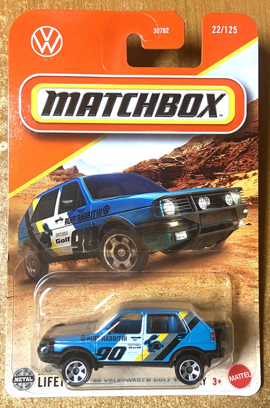 2025 Matchbox #22 80 Volkswagen Golf Country