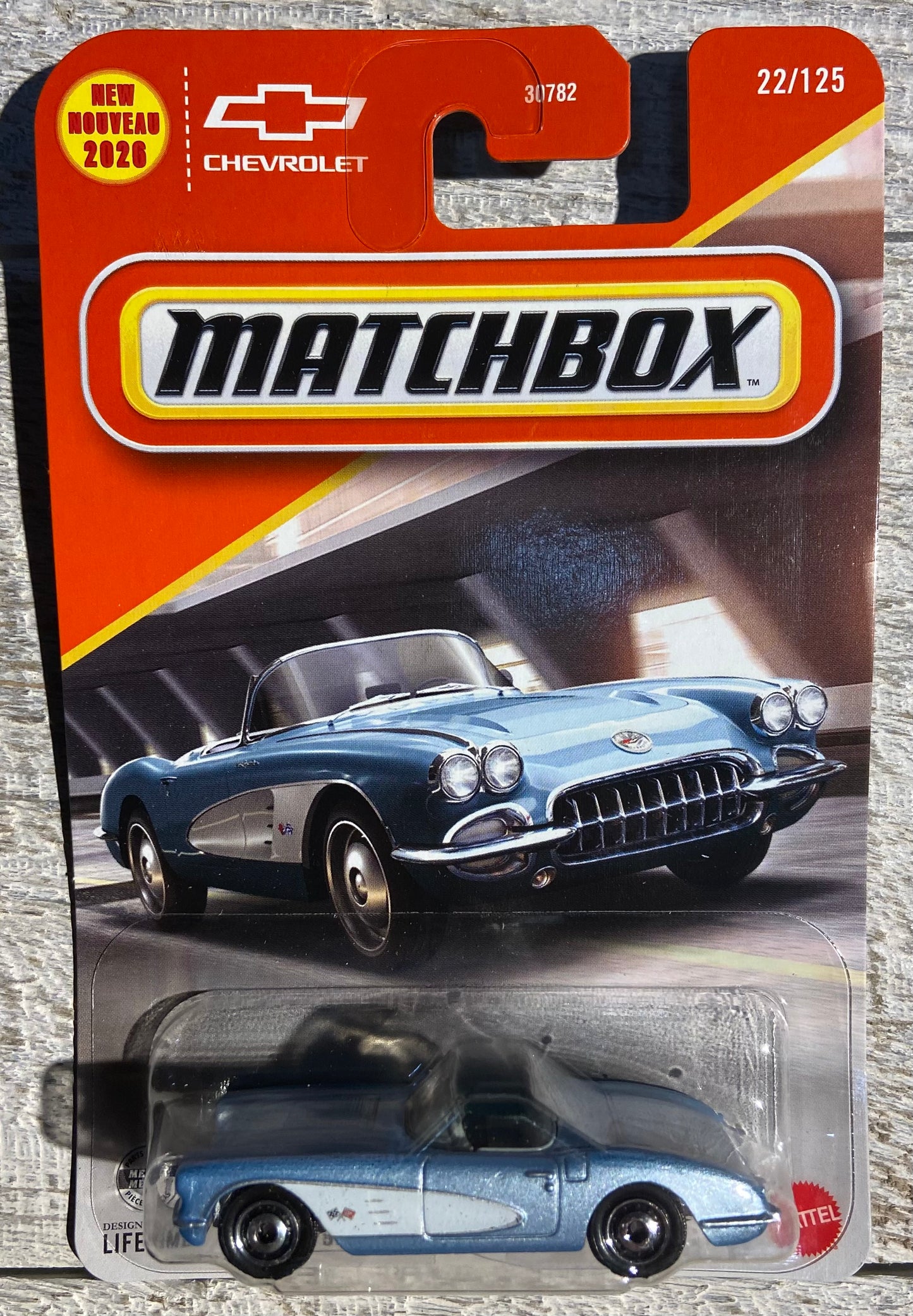 2026 Matchbox #22 1958 Chevrolet Corvette