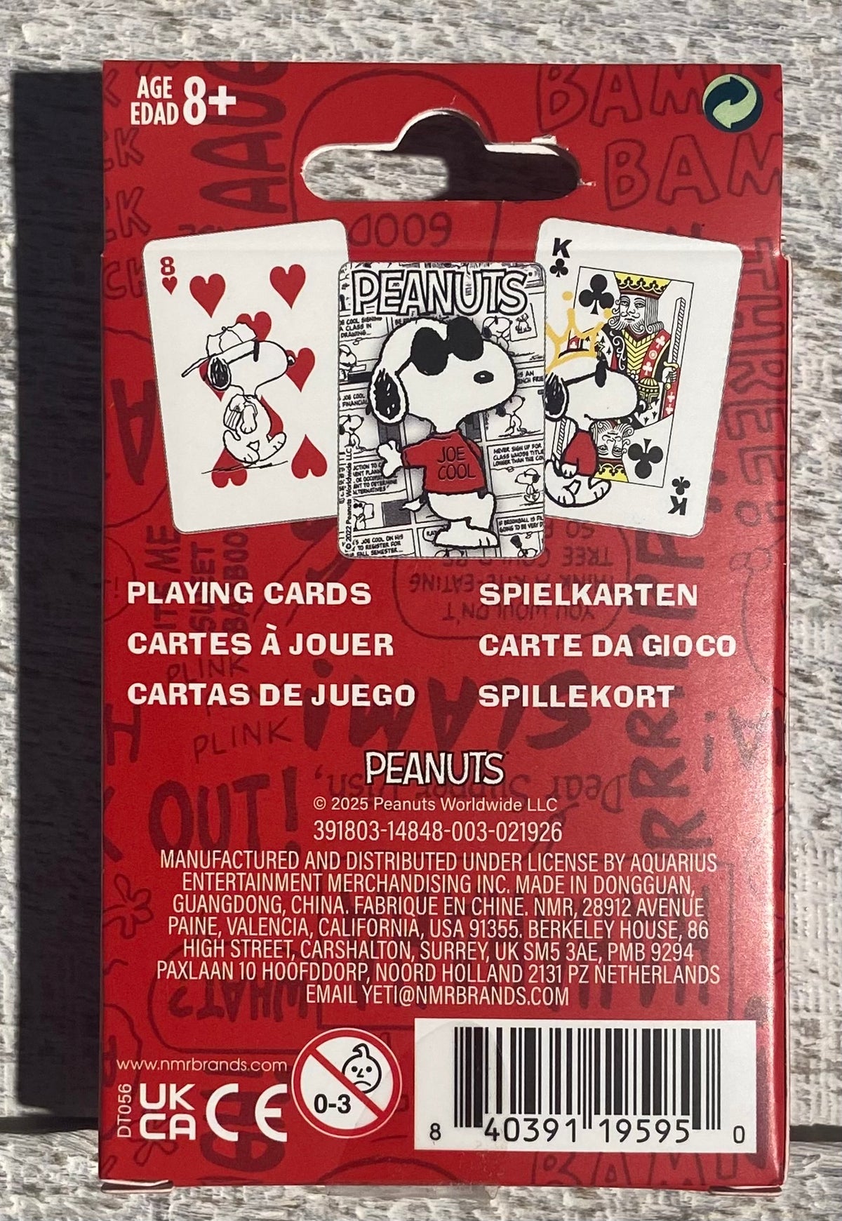 Joe Cool - Playing Cards