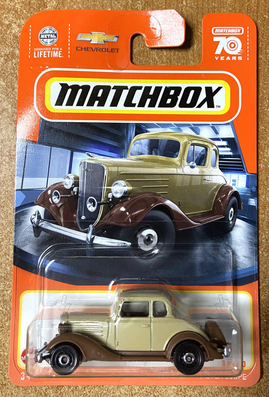 2023 Matchbox #34 1934 Chevy Master Coupe