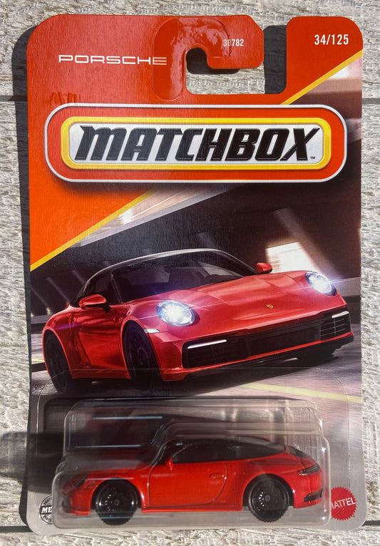 2025 Matchbox #34 Porsche 911 Targa