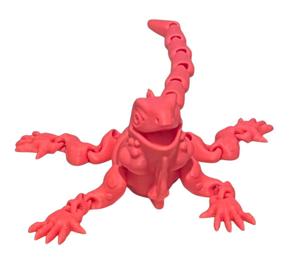 12" Iguana - Hot Pink