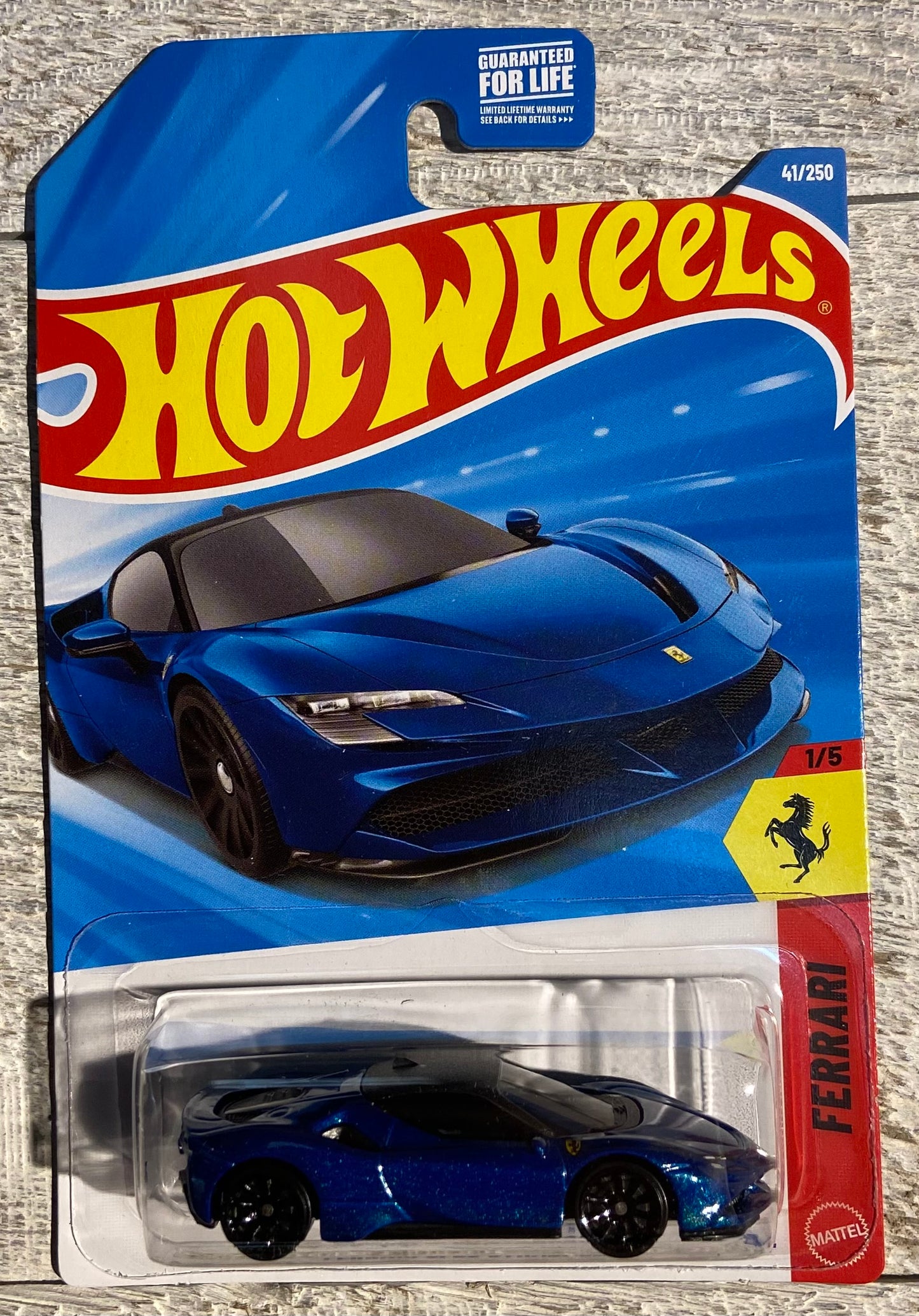 2026 Hot Wheels #41 Ferrari SF90 Stradale BLUE