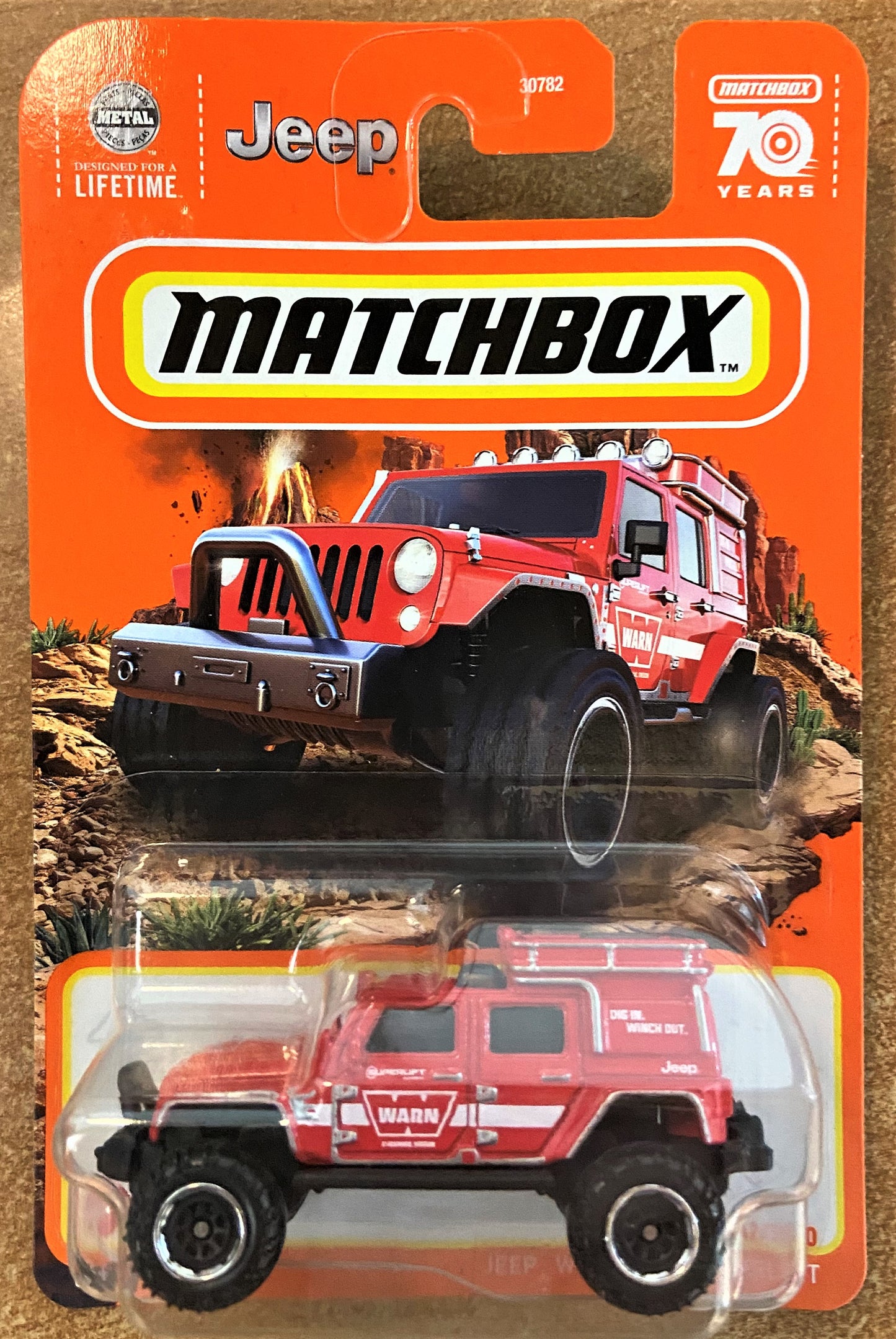 2023 Matchbox #42 Jeep Wrangler Superlift