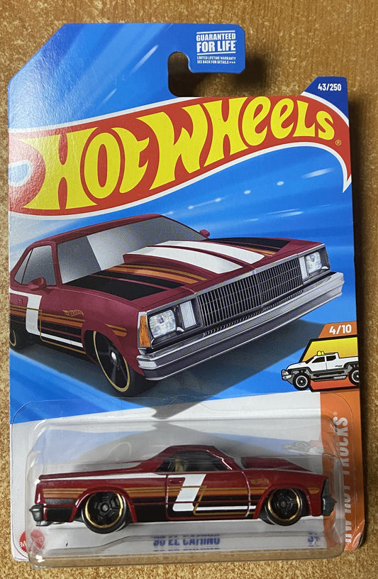 2025 Hot Wheels #43 80 El Camino RED