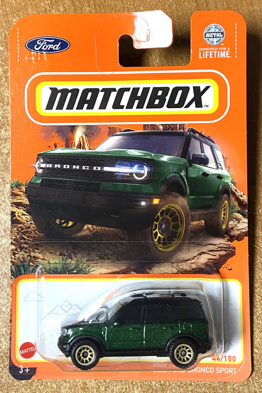 2024 Matchbox #44 2022 Ford Bronco Sport
