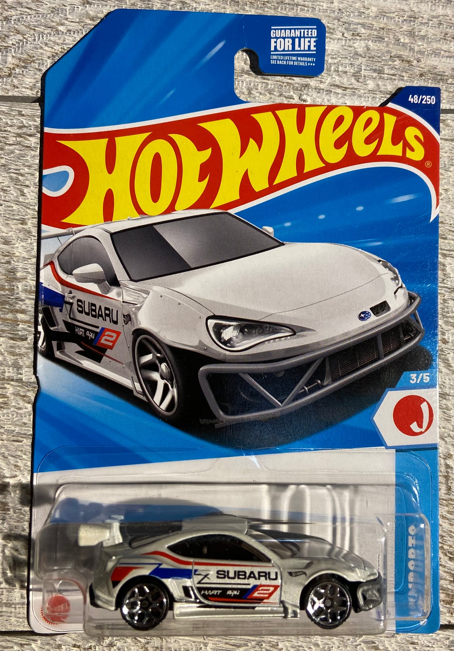 2025 Hot Wheels #48 Subaru BRZ WHITE