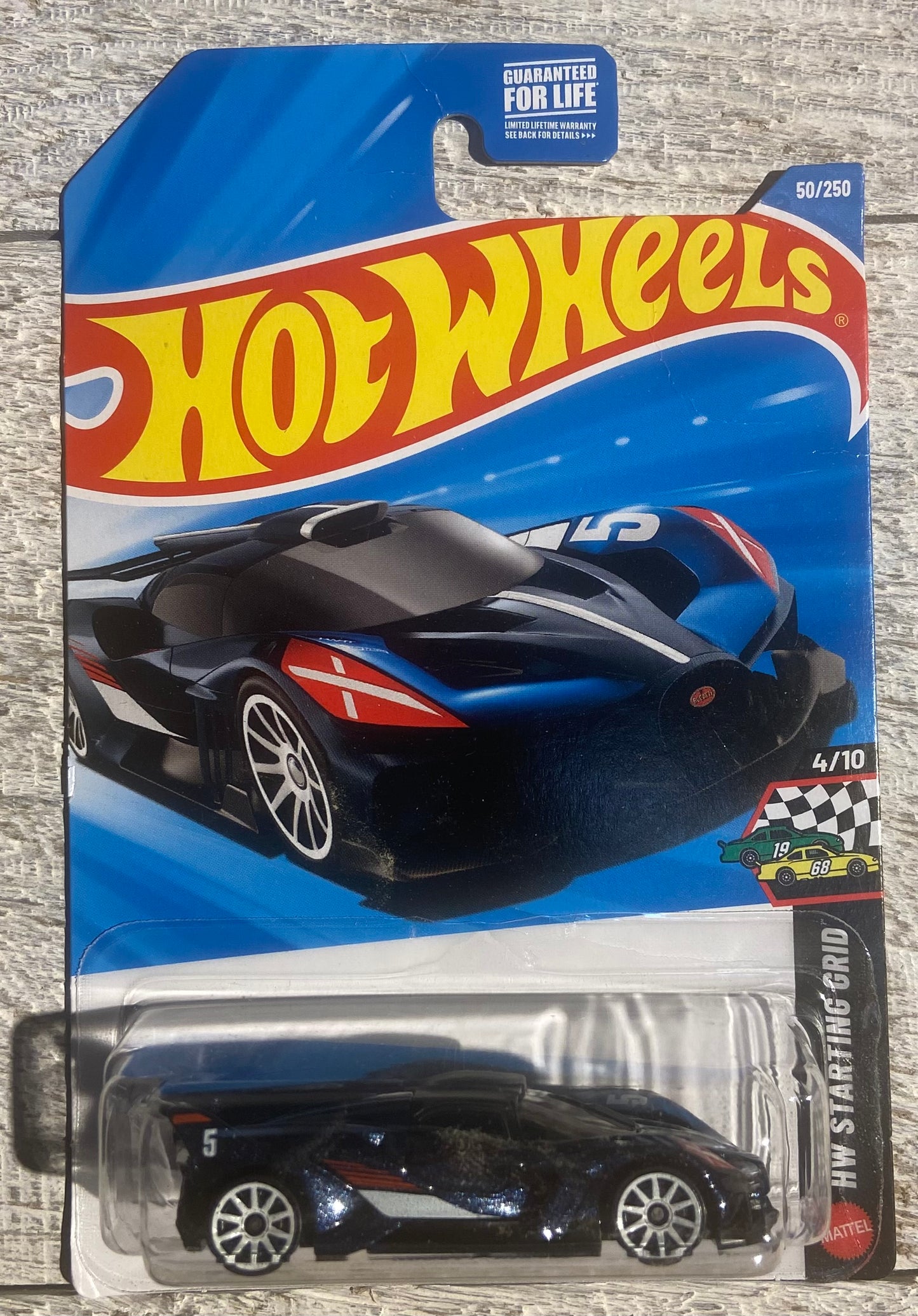 2026 Hot Wheels #50 Bugatti Bolide BLACK