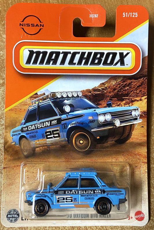 2025 Matchbox #51 70 Datsun 510 Rally