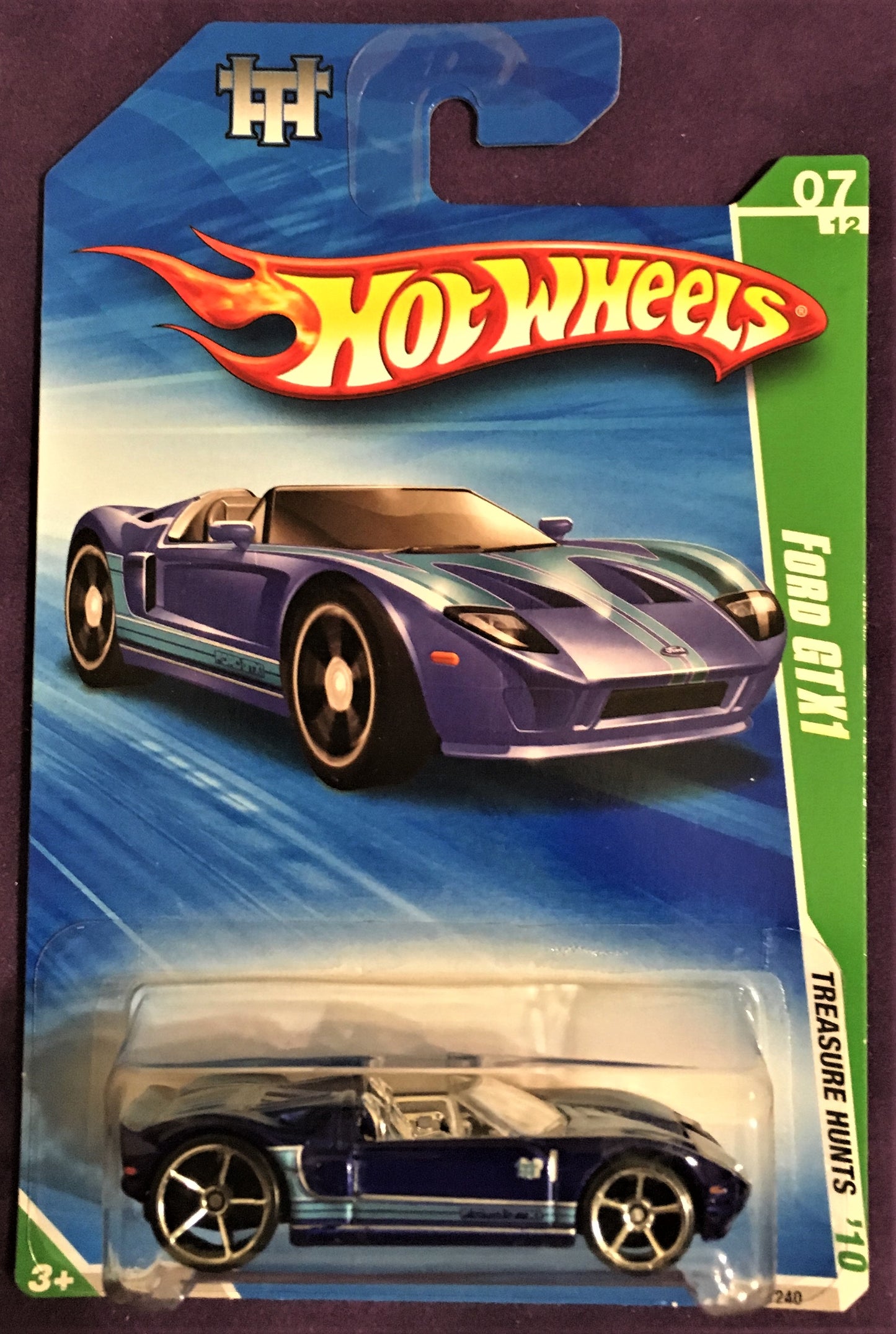 2010 Hot Wheels #51 Ford GTX1 TREASURE HUNT
