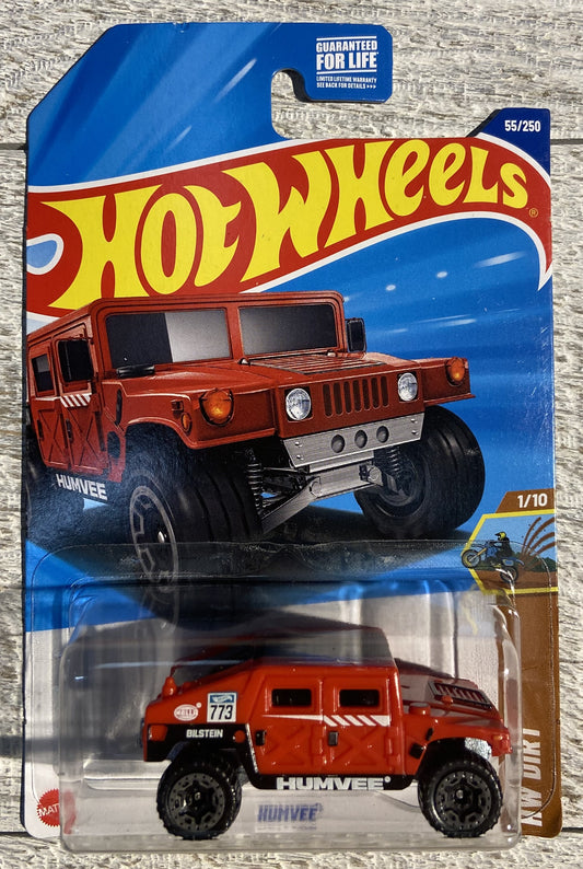2025 Hot Wheels #55 Humvee RED