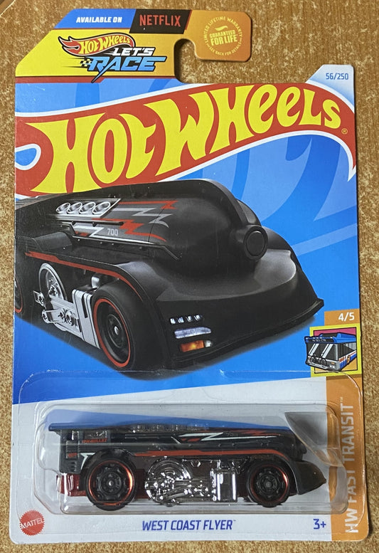 2024 Hot Wheels #56 West Coast Flyer BLACK