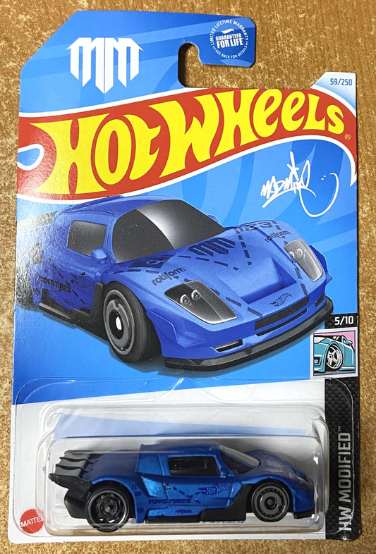 2024 Hot Wheels #59 Mad Mike Drift Attack BLUE