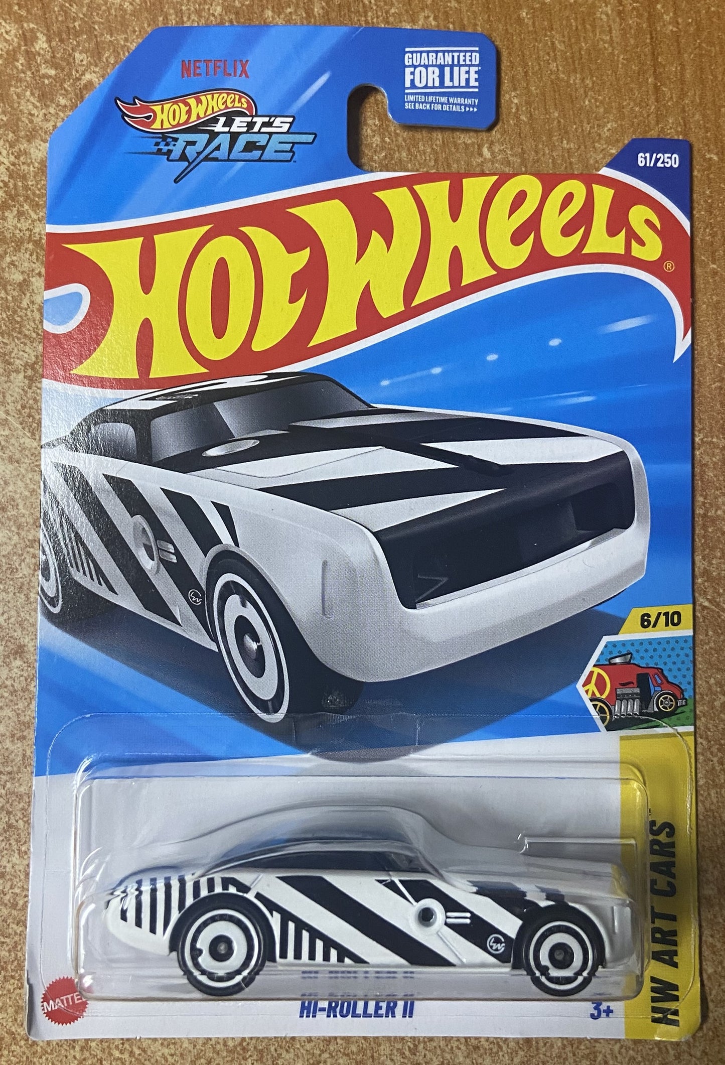 2025 Hot Wheels #61 Hi-Roller II WHITE