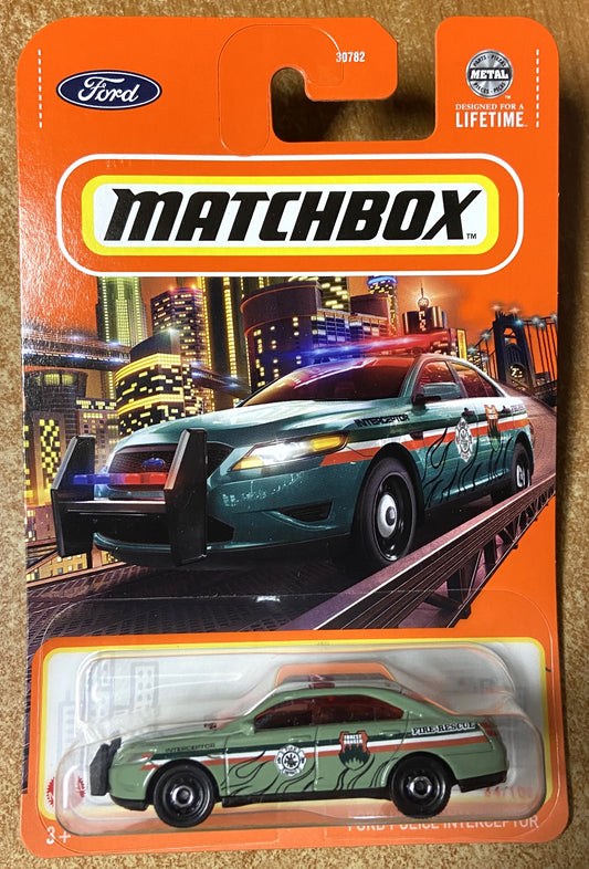 2024 Matchbox #64 Ford Police Interceptor