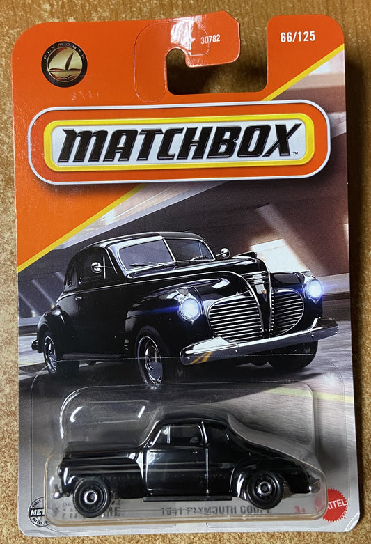 2025 Matchbox #66 1941 Plymouth Coupe
