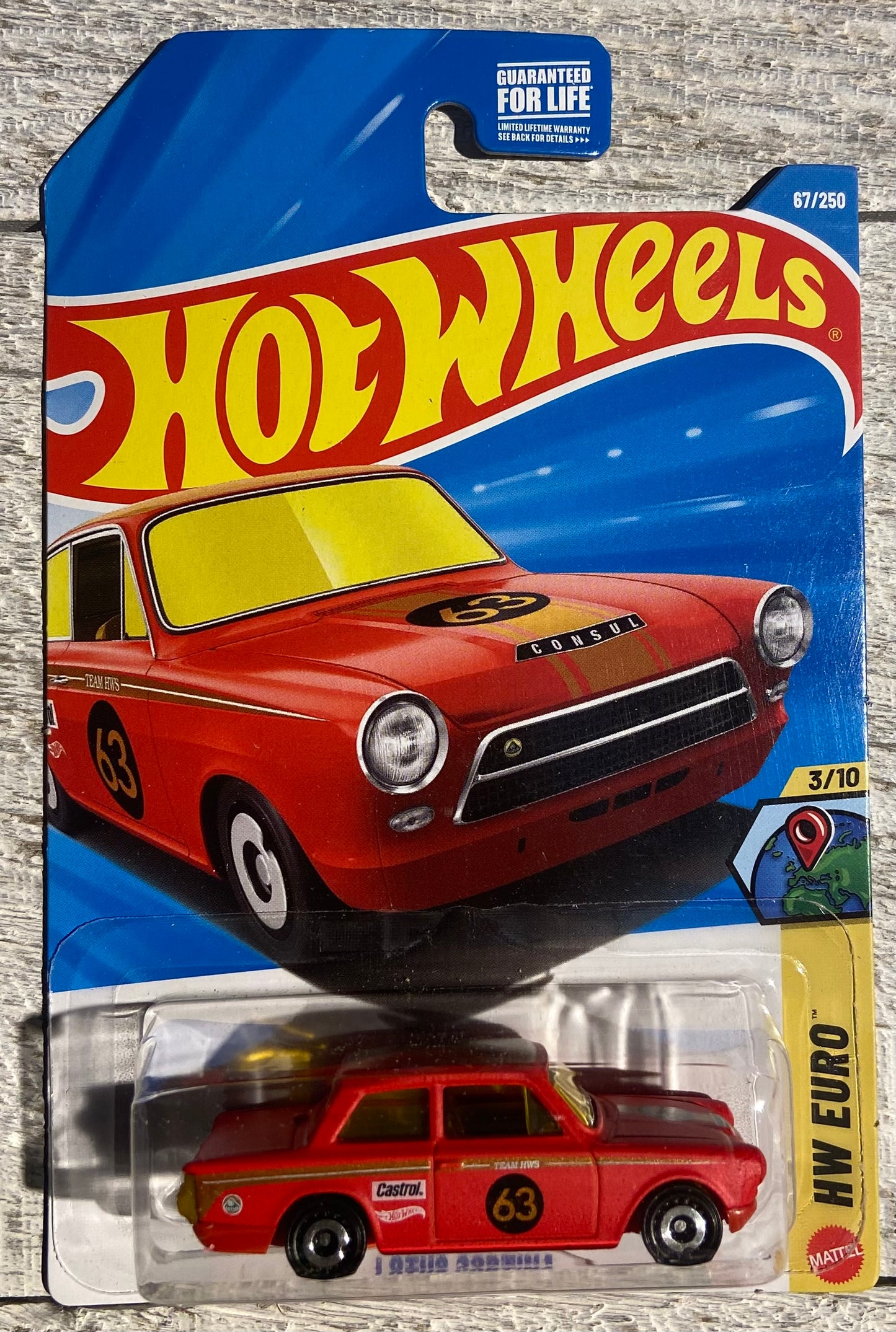 2026 Hot Wheels #67 Lotus Cortina RED