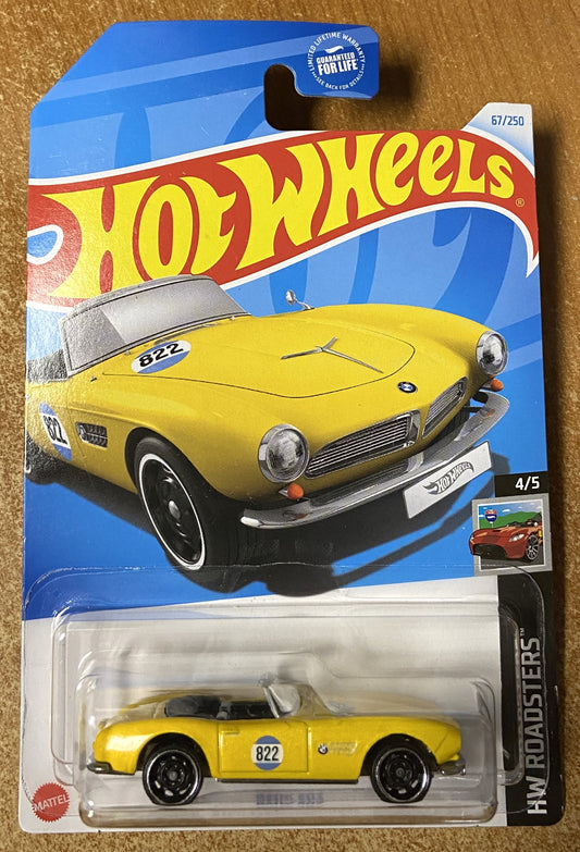 2024 Hot Wheels #67 BMW 507 YELLOW