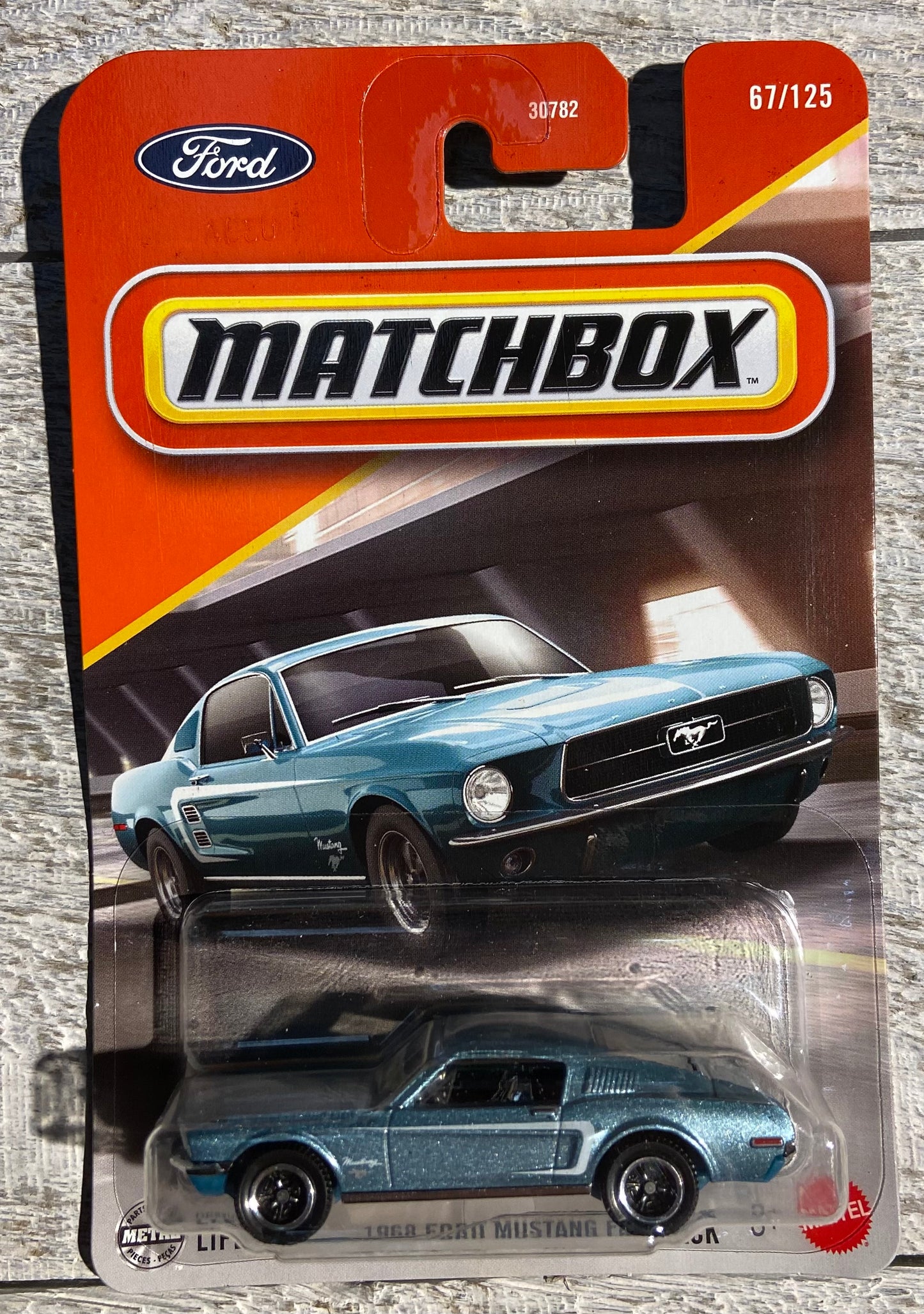 2025 Matchbox #67 1968 Ford Mustang Fastback