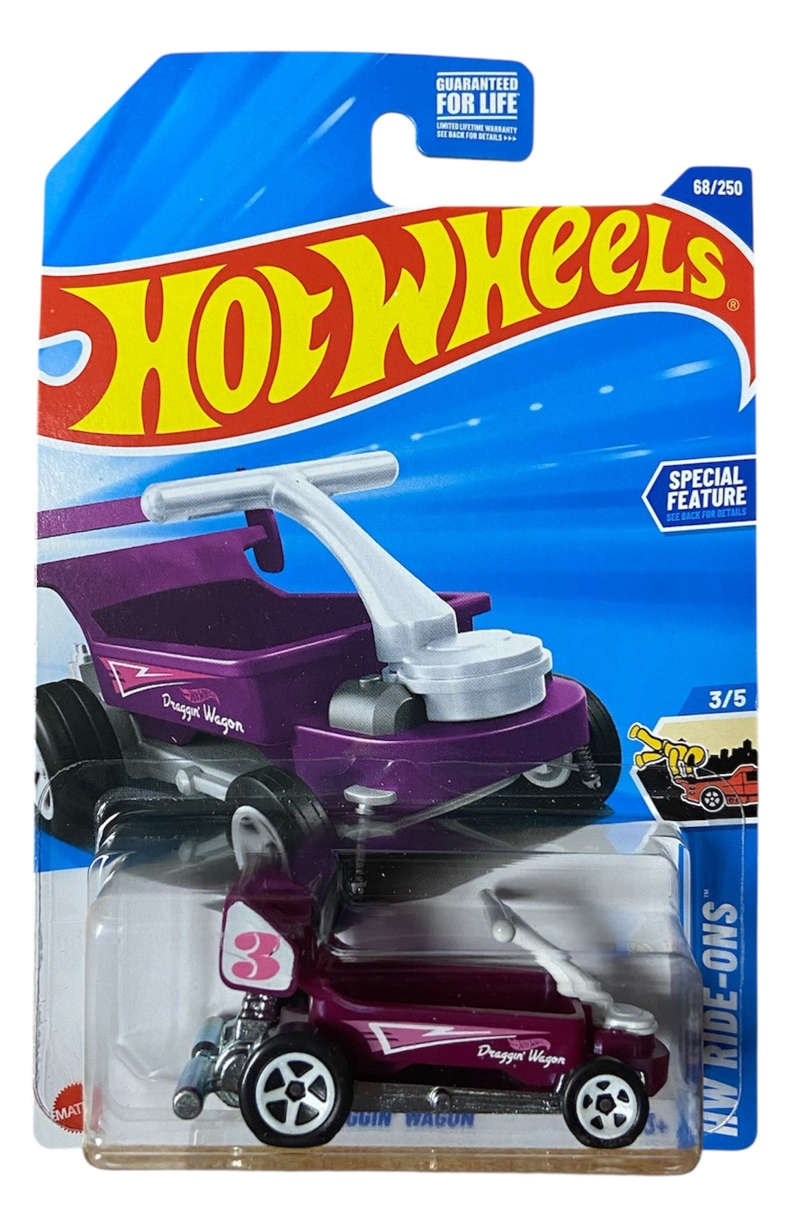 2025 Hot Wheels #68 Draggin Wagon PURPLE