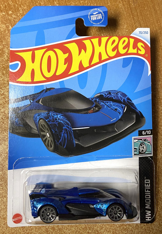 2024 Hot Wheels #70 McLaen Solus GT BLUE