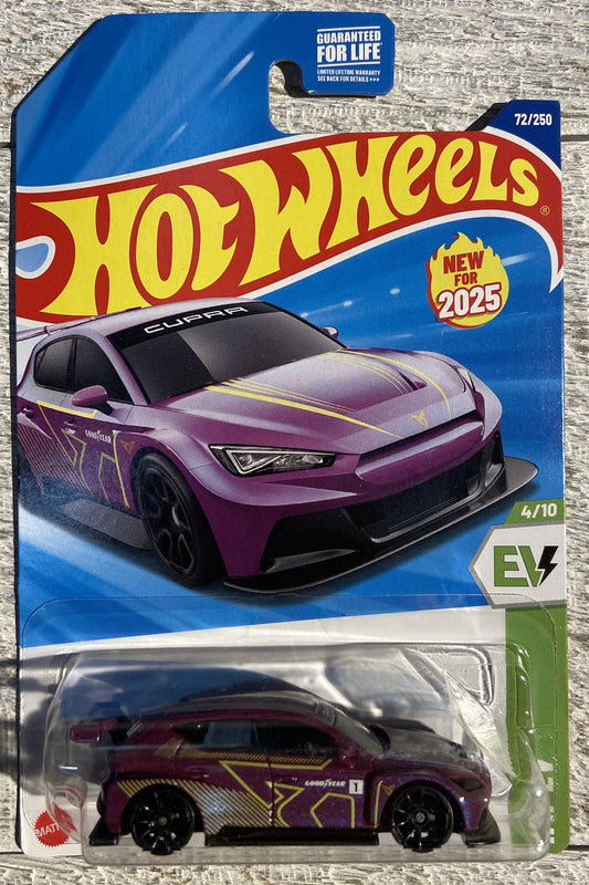 2025 Hot Wheels #72 Cupra e-Racer PURPLE