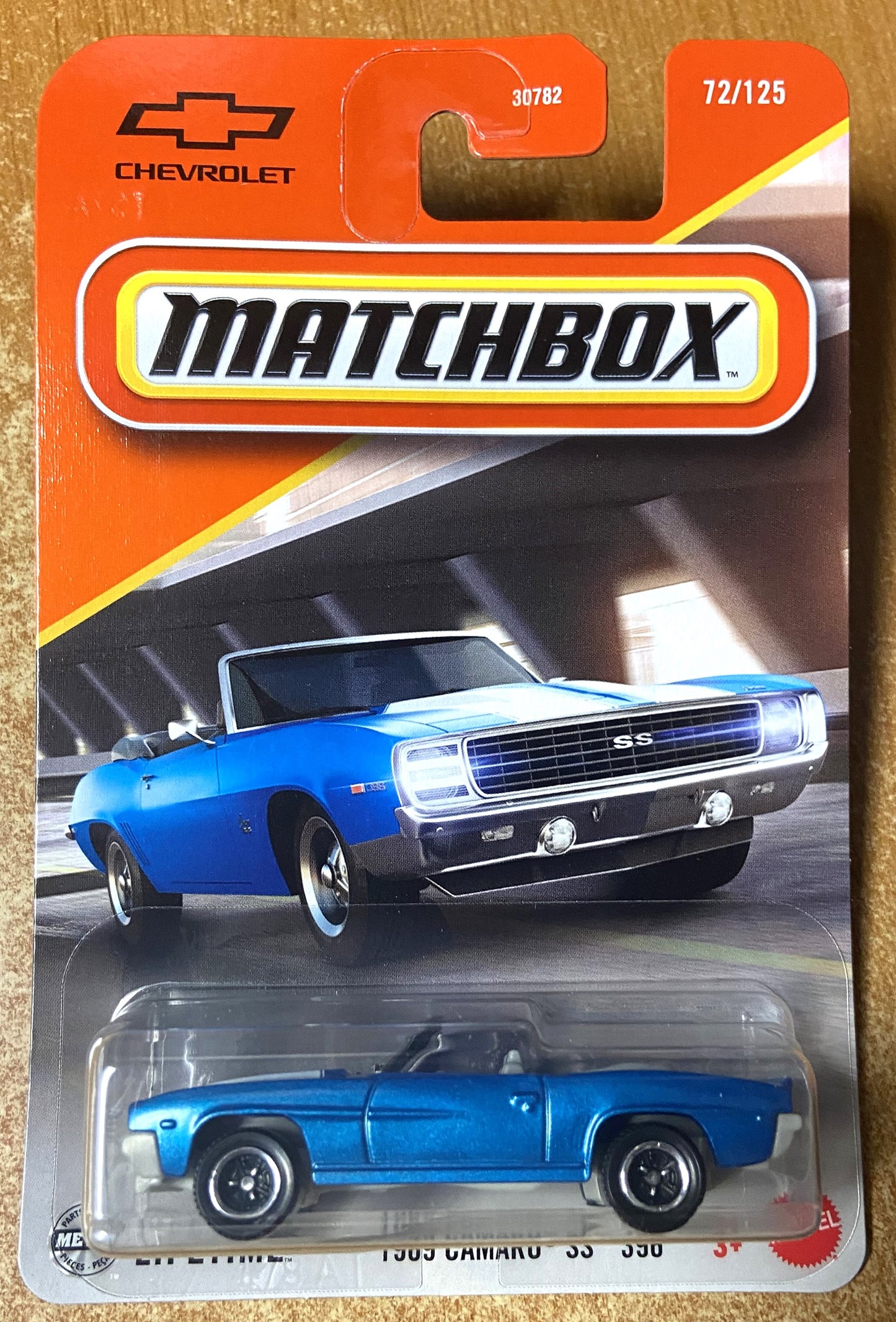 2025 Matchbox #72 1969 Camaro SS 396