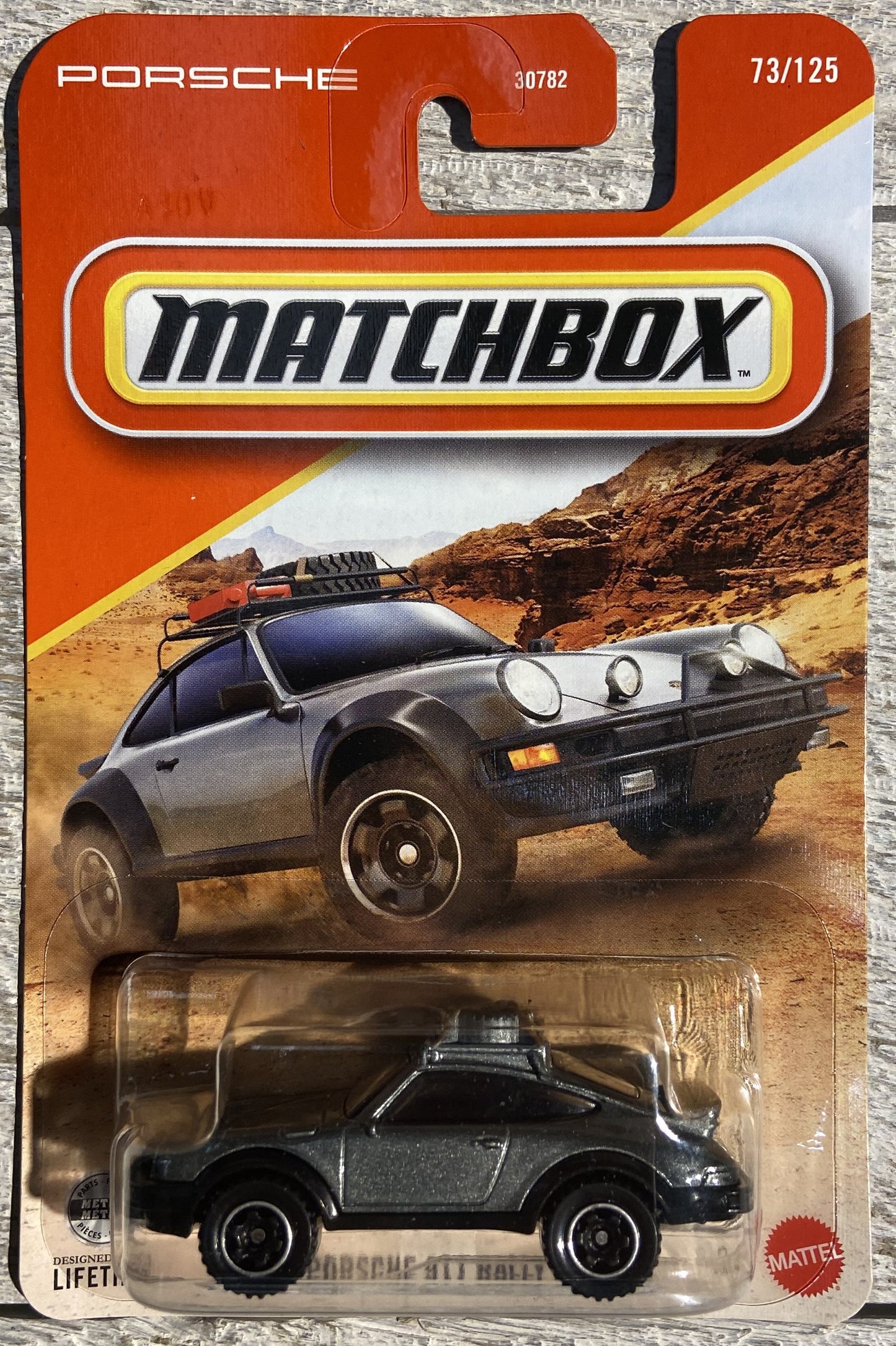 2026 Matchbox #73 1985 Porsche 911 Rally