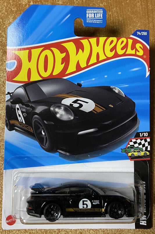 2025 Hot Wheels #74 Porsche 911 GT3 BLACK