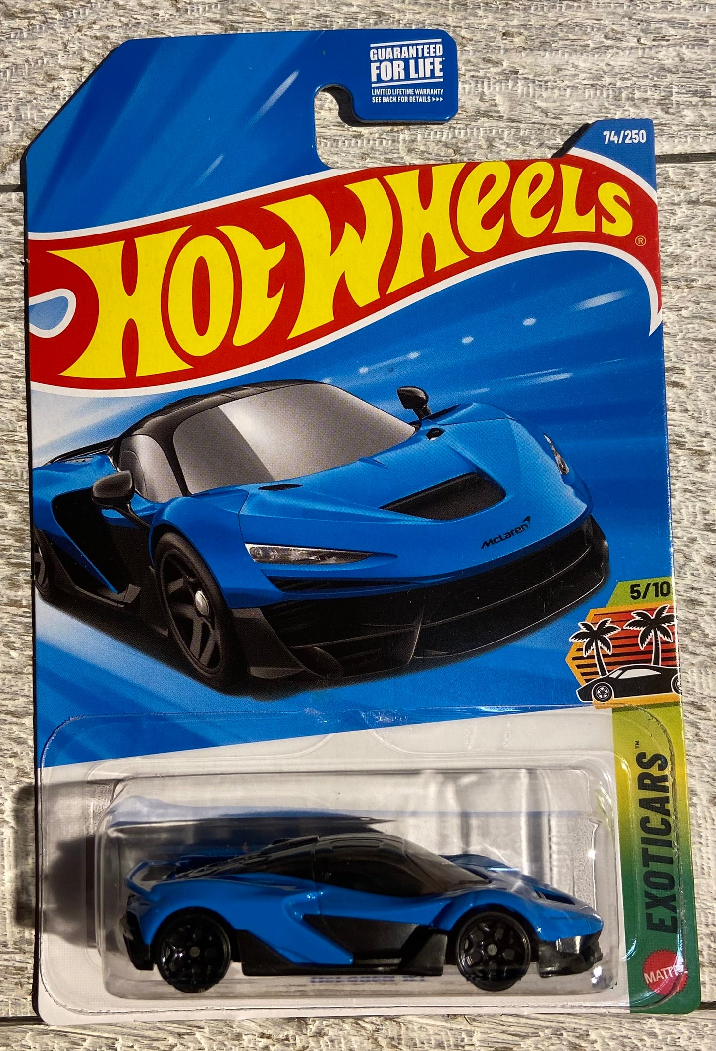 2026 Hot Wheels #74 McLaren W1 BLUE