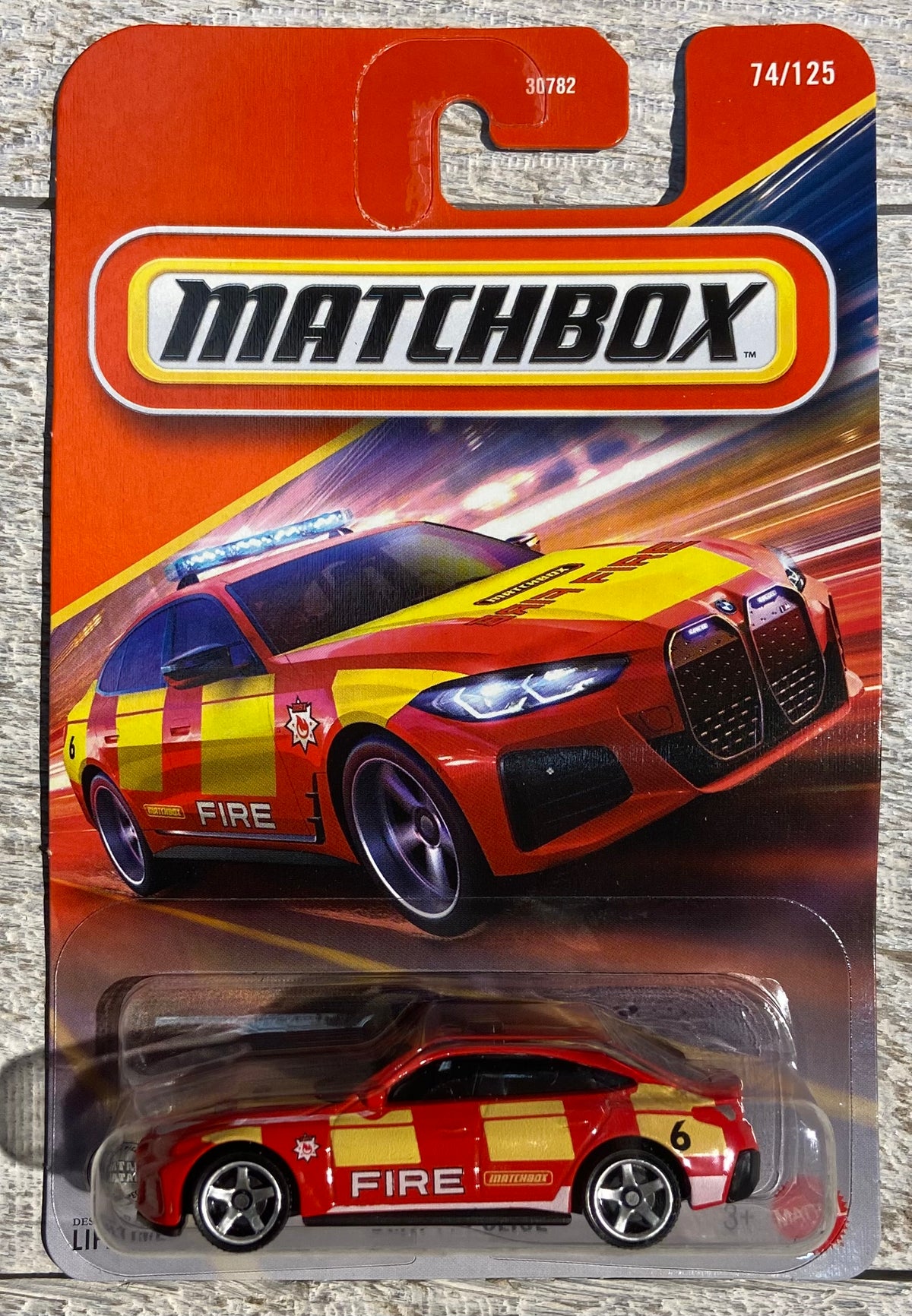 2026 Matchbox #74 BMW i4 Police