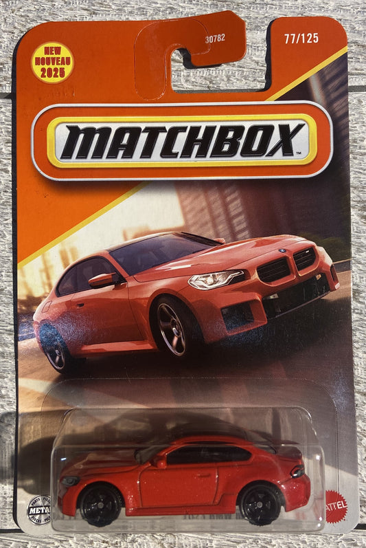 2025 Matchbox #77 2023 BMW M2 RED