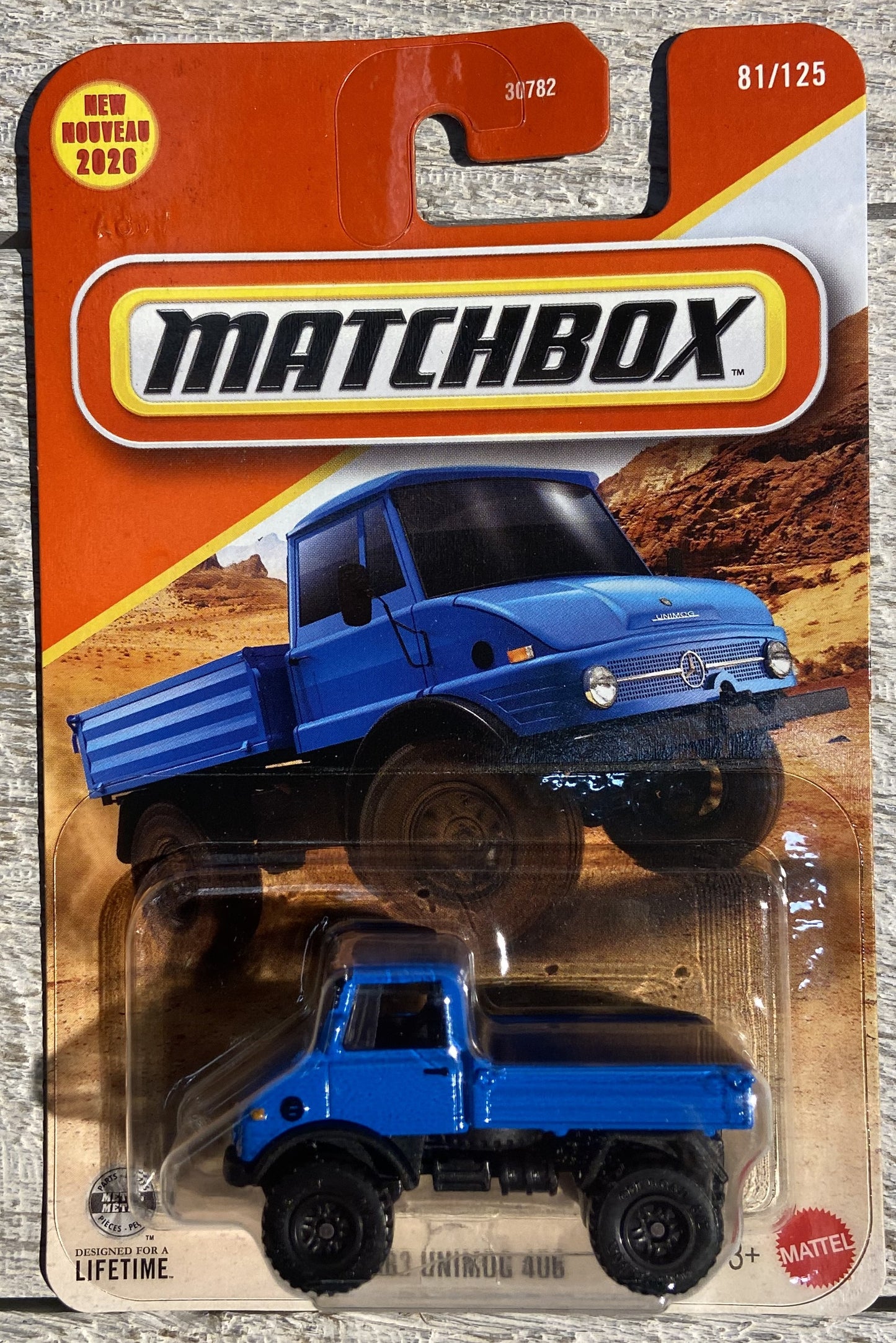 2026 Matchbox #81 1963 Unimog 406
