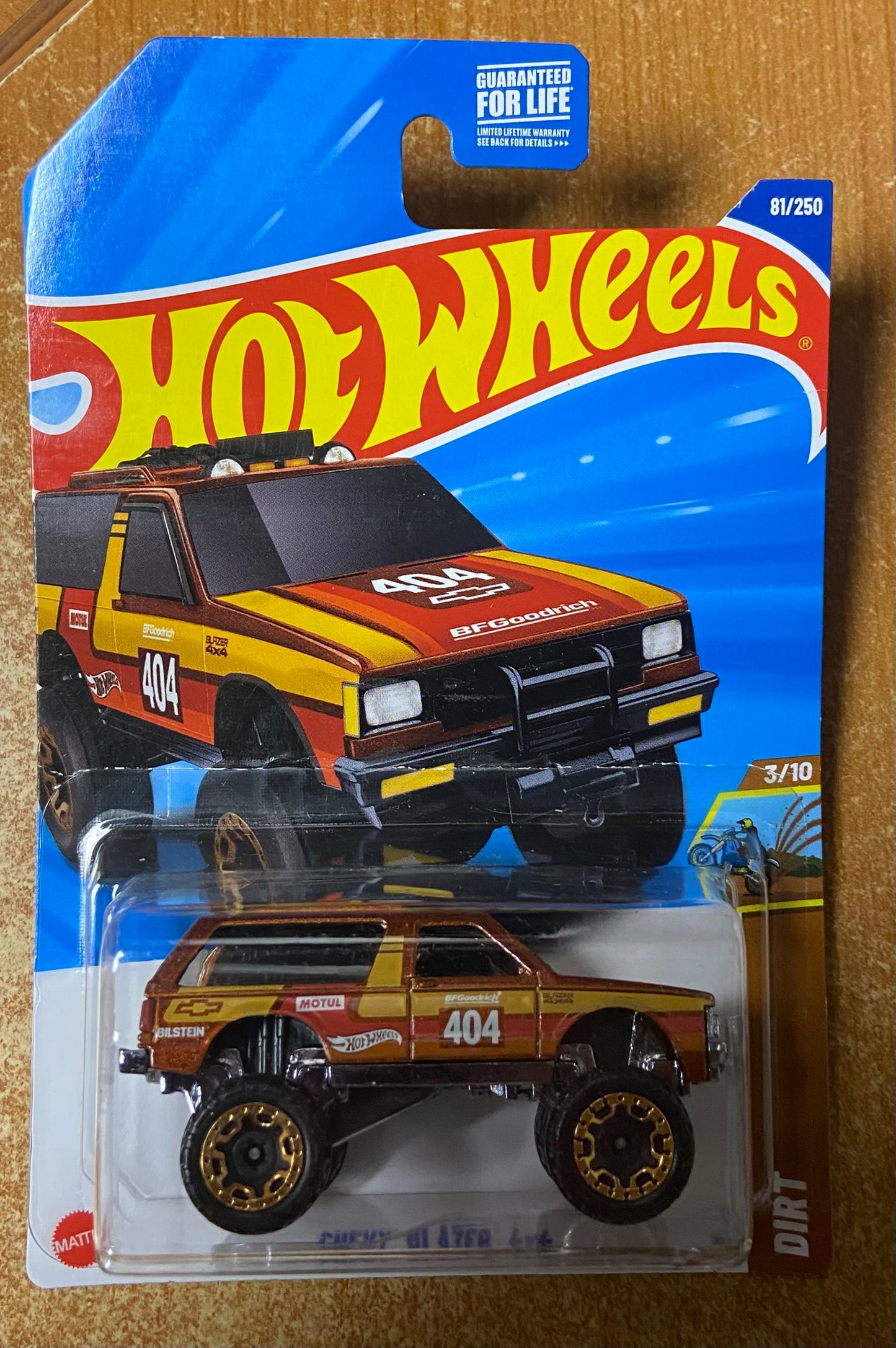 2025 Hot Wheels #81 Chevy Blazer 4x4 COPPER